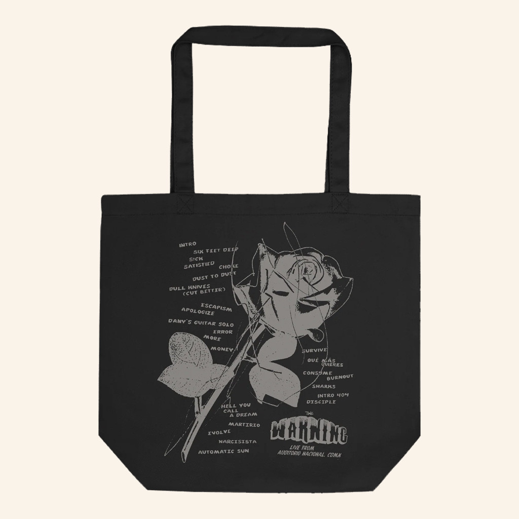 The Warning Merch La Rosa Tote Bag Best Gifts For Rock Lovers