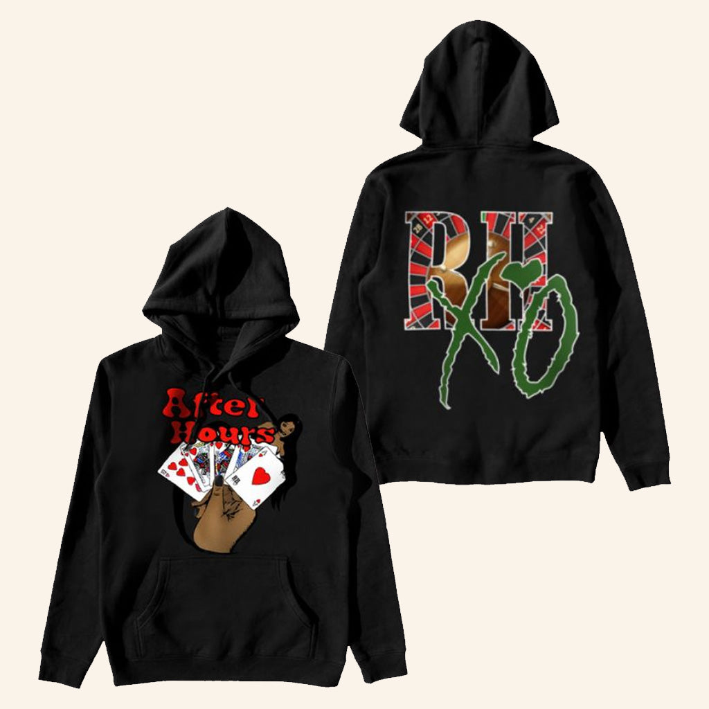 The Weeknd After Hours Til Dawn Tour Merch The Weeknd x Rhuigi After Hours Casino Hoodie The Weeknd After Hours Til Dawn Tour Merch The Weeknd x Rhuigi After Hours Casino Hoodie
