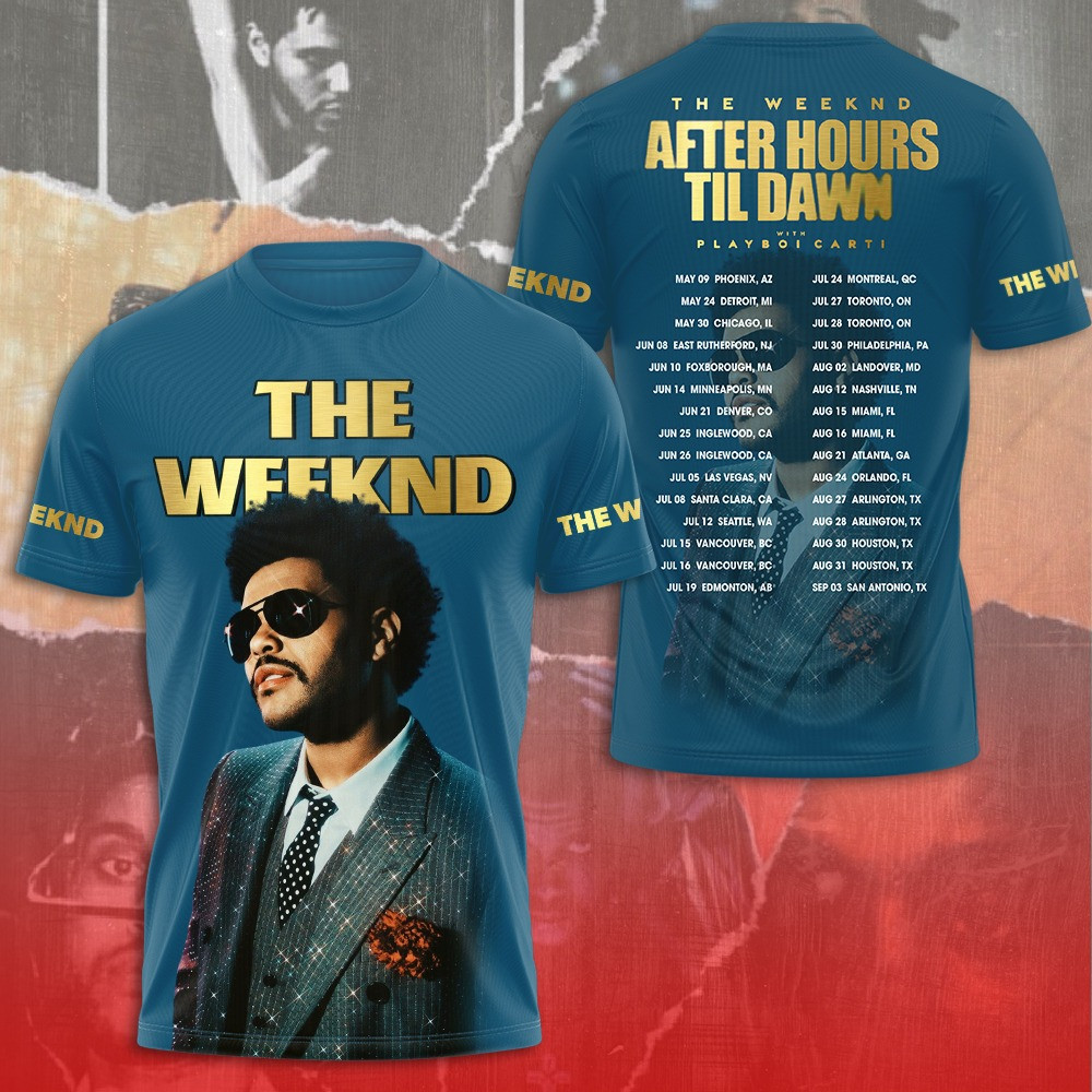 The Weeknd After Hours Til Dawn Tour Premium T-Shirt Gift For Concert Lover