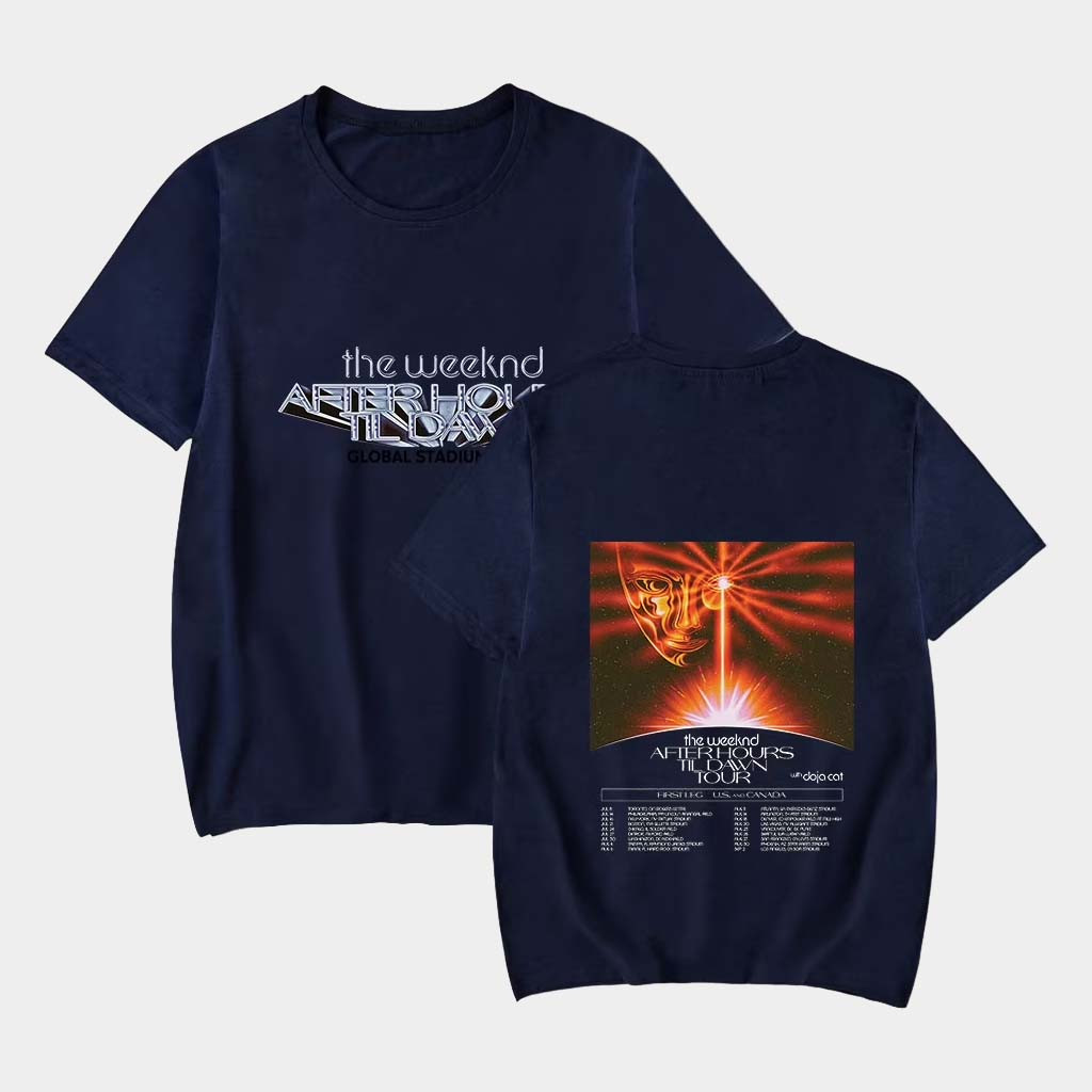 The Weeknd Merch After Hours Til Dawn Tour The Weeknd T-Shirt Presents For Music Lovers-1