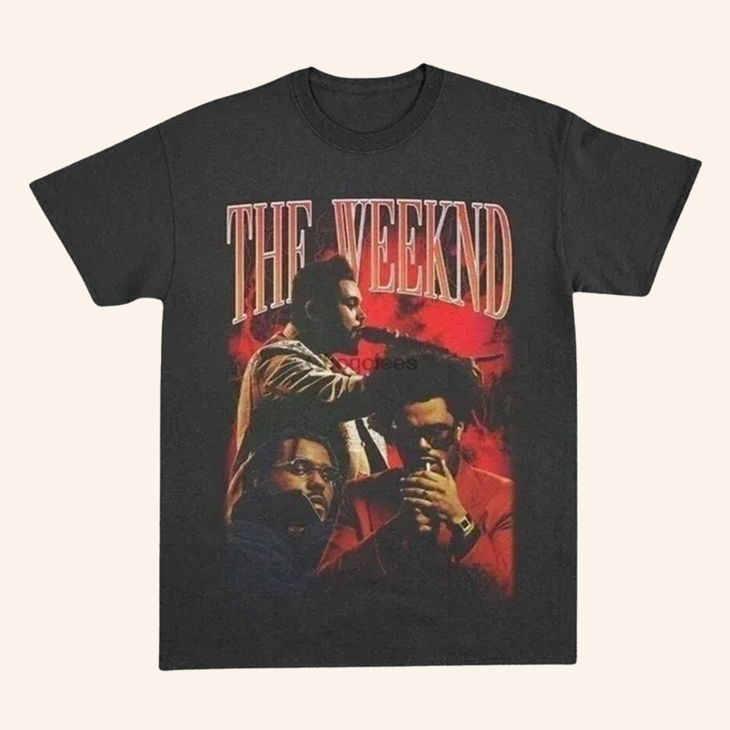 The Weeknd Merch Black T-Shirt Best Gifts For Boyfriend