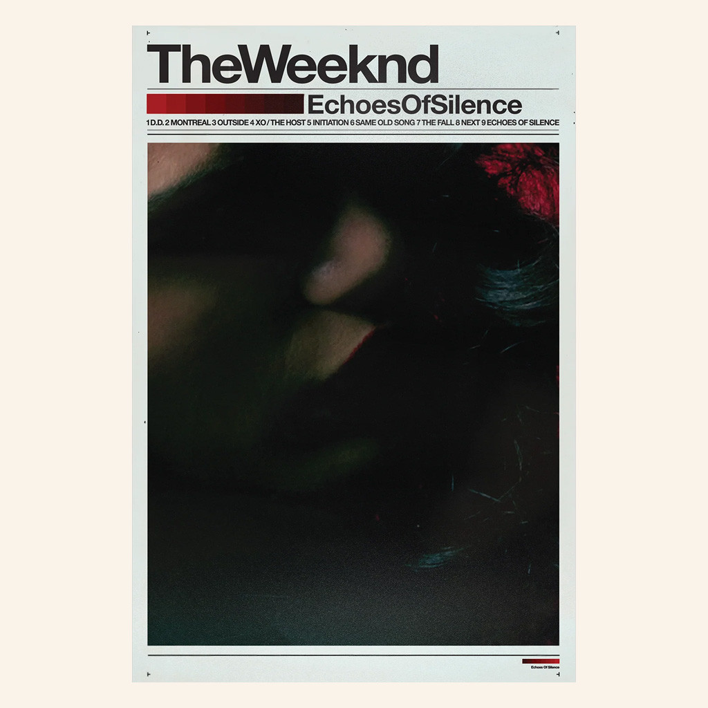 The Weeknd Merch Echoes Of Silence Poster Living Room Decor Cool Gifts For Music Lovers