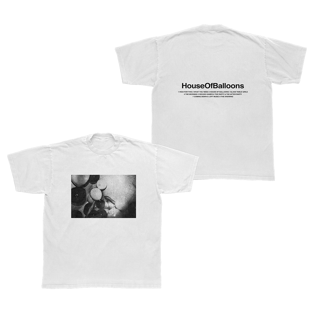 The Weeknd Merch House Of Balloons T-Shirt Music Lover Gifts For Him