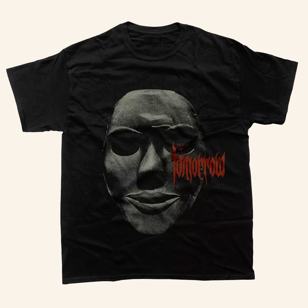 The Weeknd Merch Hurry Up Tomorrow The Mask T-Shirt Music Gift Ideas For Guys