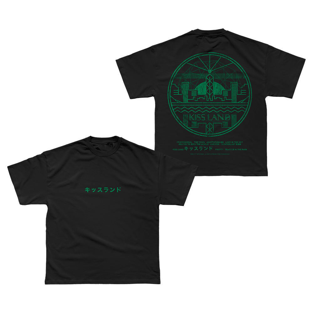 The Weeknd Merch Kiss Land 2013 Skyline T-Shirt Music Gift Ideas For Guys