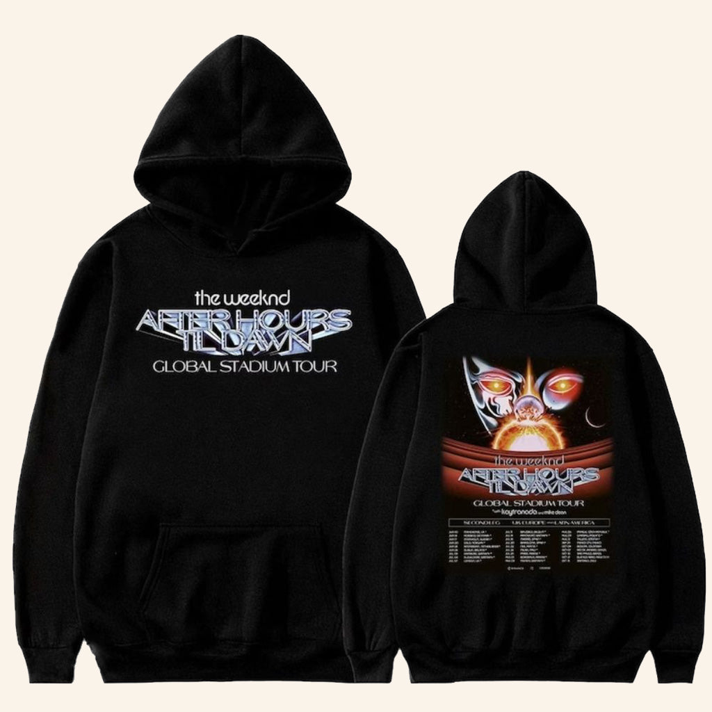 The Weeknd Merch The Weeknd After Hours Til Dawn Tour Hoodie Gifts For Music Fans