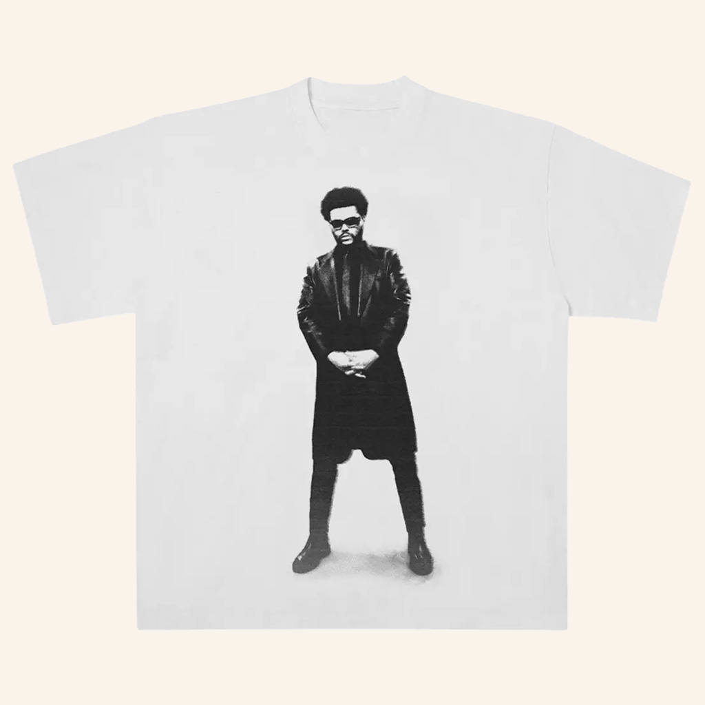 The Weeknd Merch The Weeknd Standing Portrait T-Shirt Gift Ideas For Music Lovers