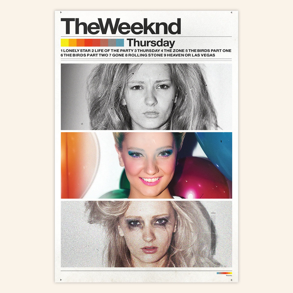 The Weeknd Merch Thursday Poster Wall Decor For Living Room Gifts For Music Lovers