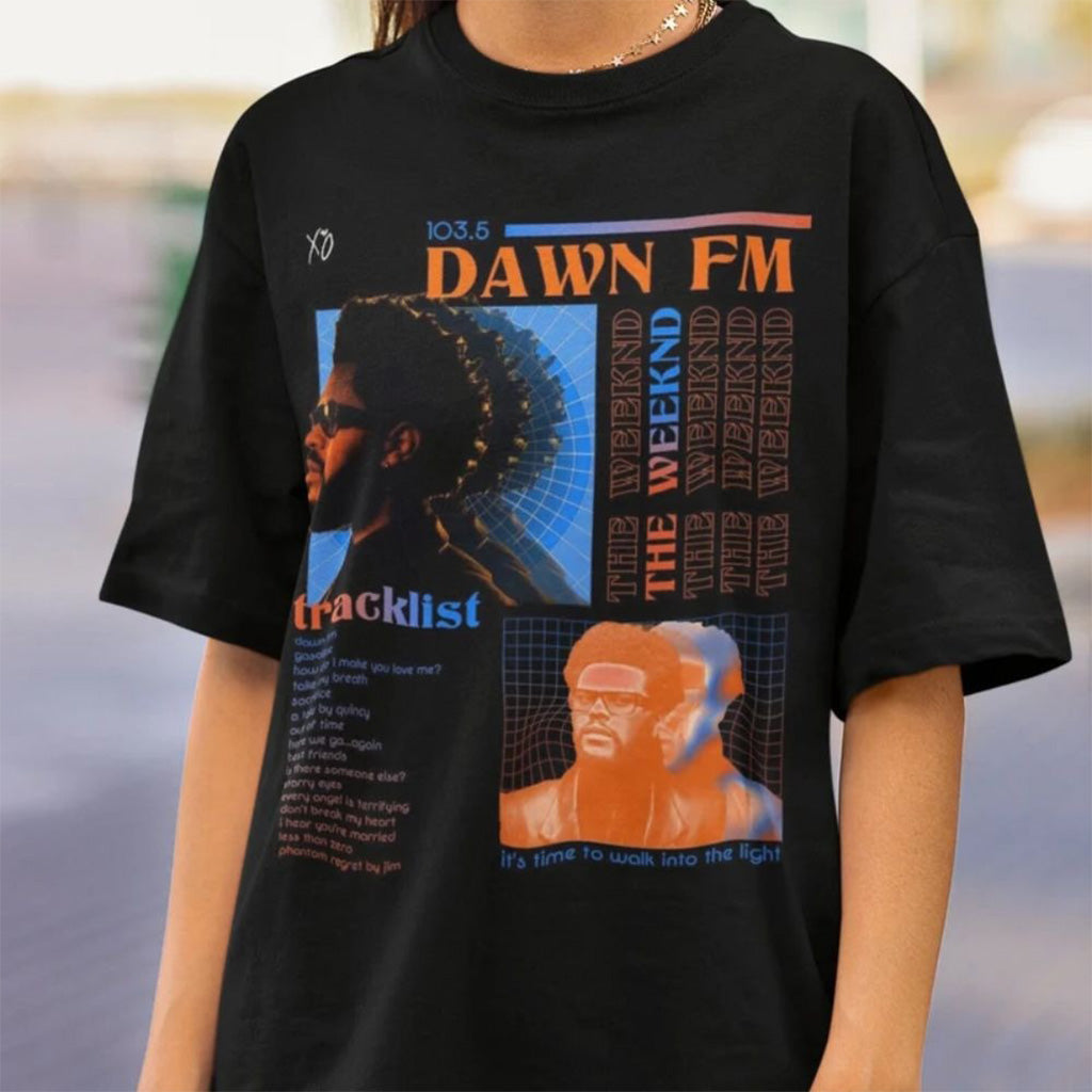 The Weeknd Merch Tracklist T-Shirt Gift Ideas For Music Lovers The Weeknd Merch Tracklist T-Shirt Gift Ideas For Music Lovers