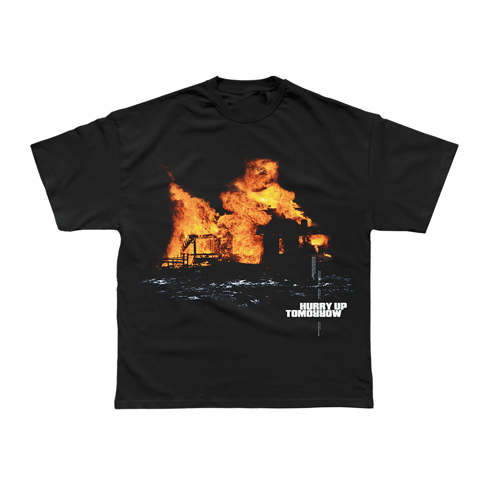 The Weeknd Merch Xo Store Hurry Up Tomorrow Flame T-Shirt Father's Day Gifts