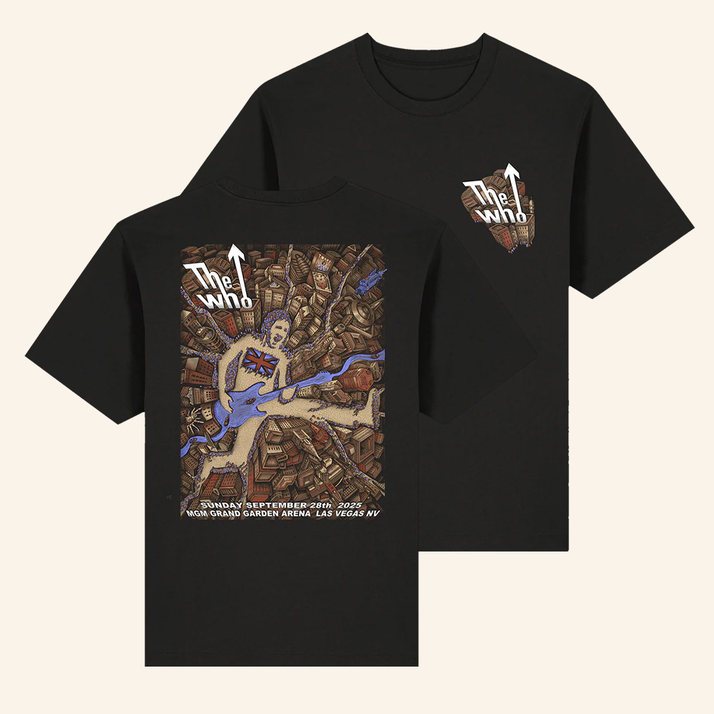 The Who Merch Las Vegas NV 2025 T-Shirt Christmas Gifts For Him The Who Merch Las Vegas NV 2025 T-Shirt Christmas Gifts For Him