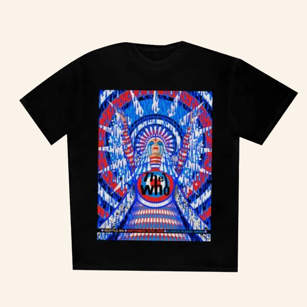The Who Merch Seattle WA 2025 T-Shirt Christmas Presents For Boyfriend