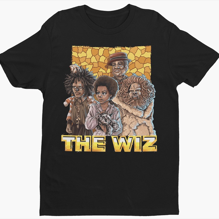 The Wiz T-Shirt Classic 70s Musical Fantasy Film Fan Gear Retro Movie Costume Best Gift For Fans