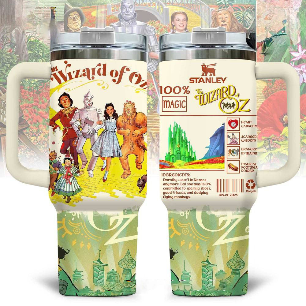 The Wizard of Oz New 2025 Limited Edition Stanley Tumbler Birthday Gifts For Fan Lovers