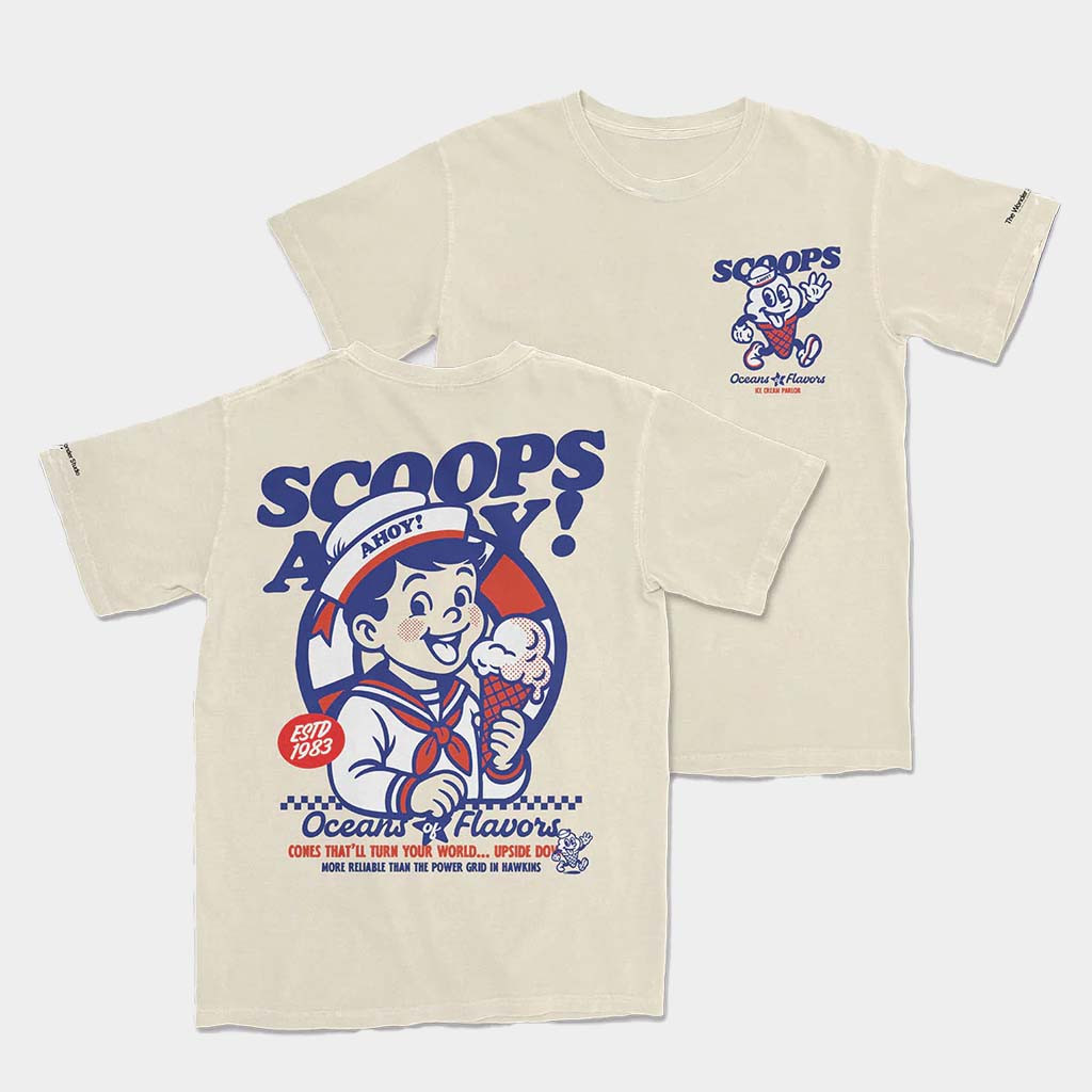 The Wonder Studio Co Merch The Scoops T-Shirt Birthday Gift For Son