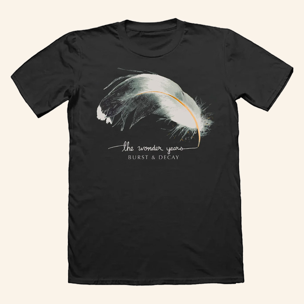 The Wonder Years Merch The Wonder Years Burst And Decay Black T-Shirt Xmas Gifts For Him