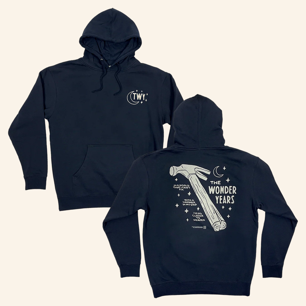 The Wonder Years Merch The Wonder Years Hammer In My Grip Hoodie Christmas Presents For Friends The Wonder Years Merch The Wonder Years Hammer In My Grip Hoodie Christmas Presents For Friends