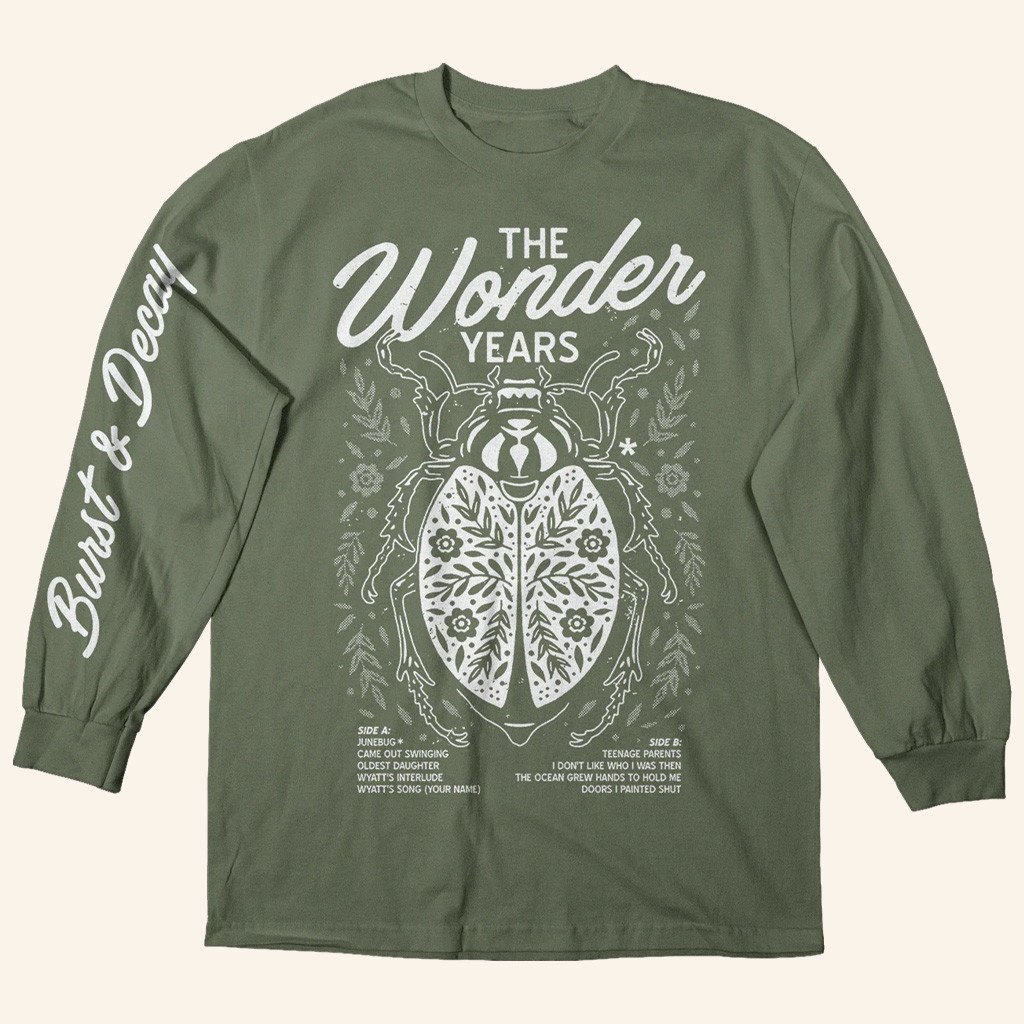 The Wonder Years Merch The Wonder Years Junebug Long Sleeve T-Shirt Friends Gifts The Wonder Years Merch The Wonder Years Junebug Long Sleeve T-Shirt Friends Gifts