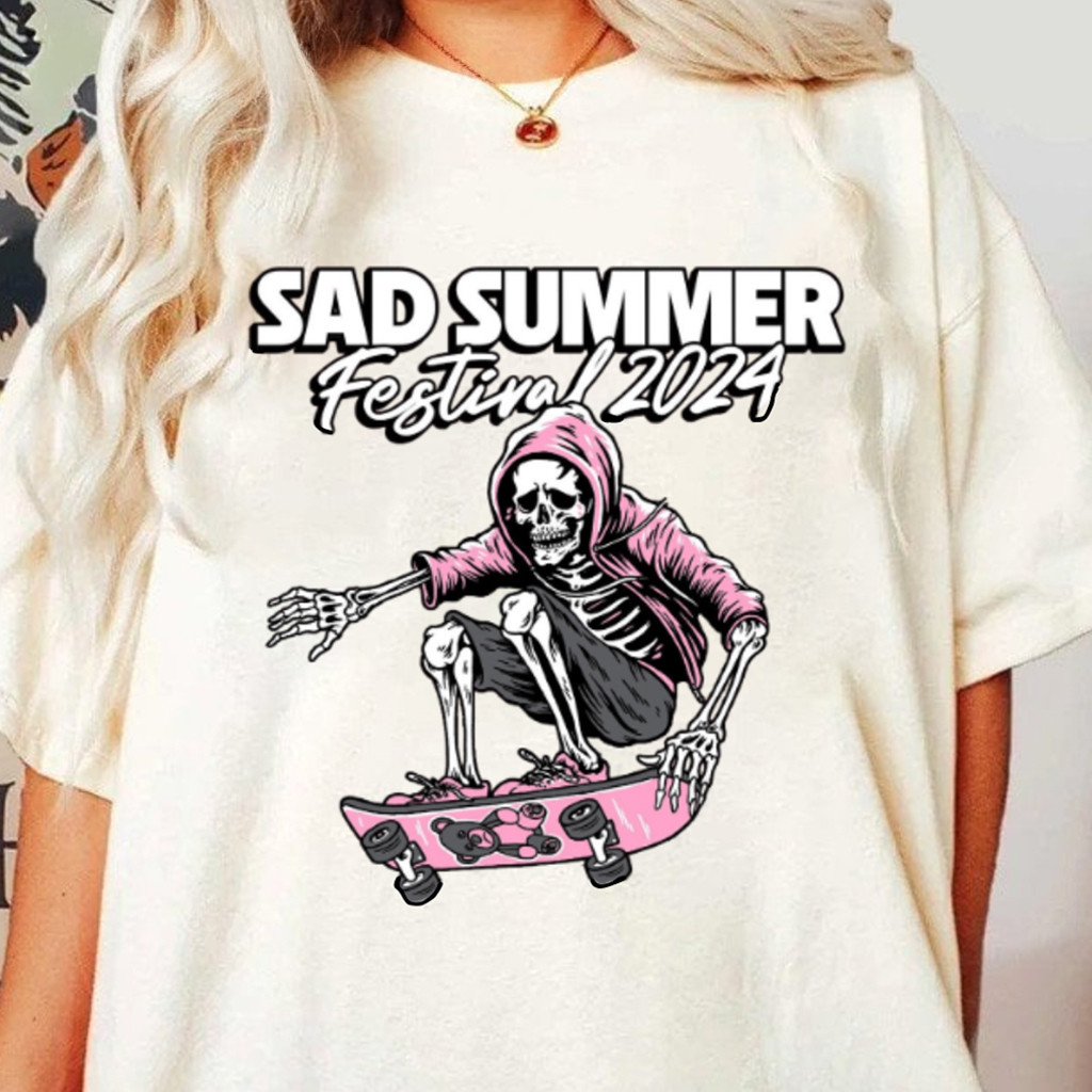 The Wonder Years Sad Summer Festival 2024 Shirt Birthday Gift For Sister The Wonder Years Sad Summer Festival 2024 Shirt Birthday Gift For Sister