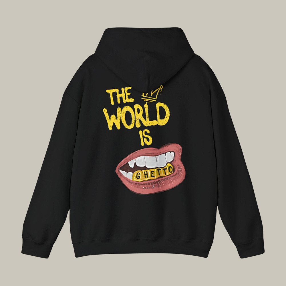 The World Is Ghetto Candace Owens Hoodie Streetwear Apparel Candace Owens Lover Gift
