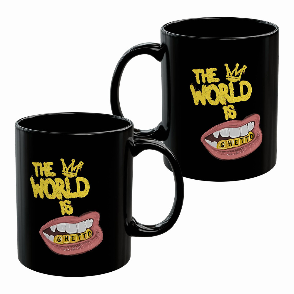 The World Is Ghetto Mug Candace Owens Merch Unique Gift For Brother