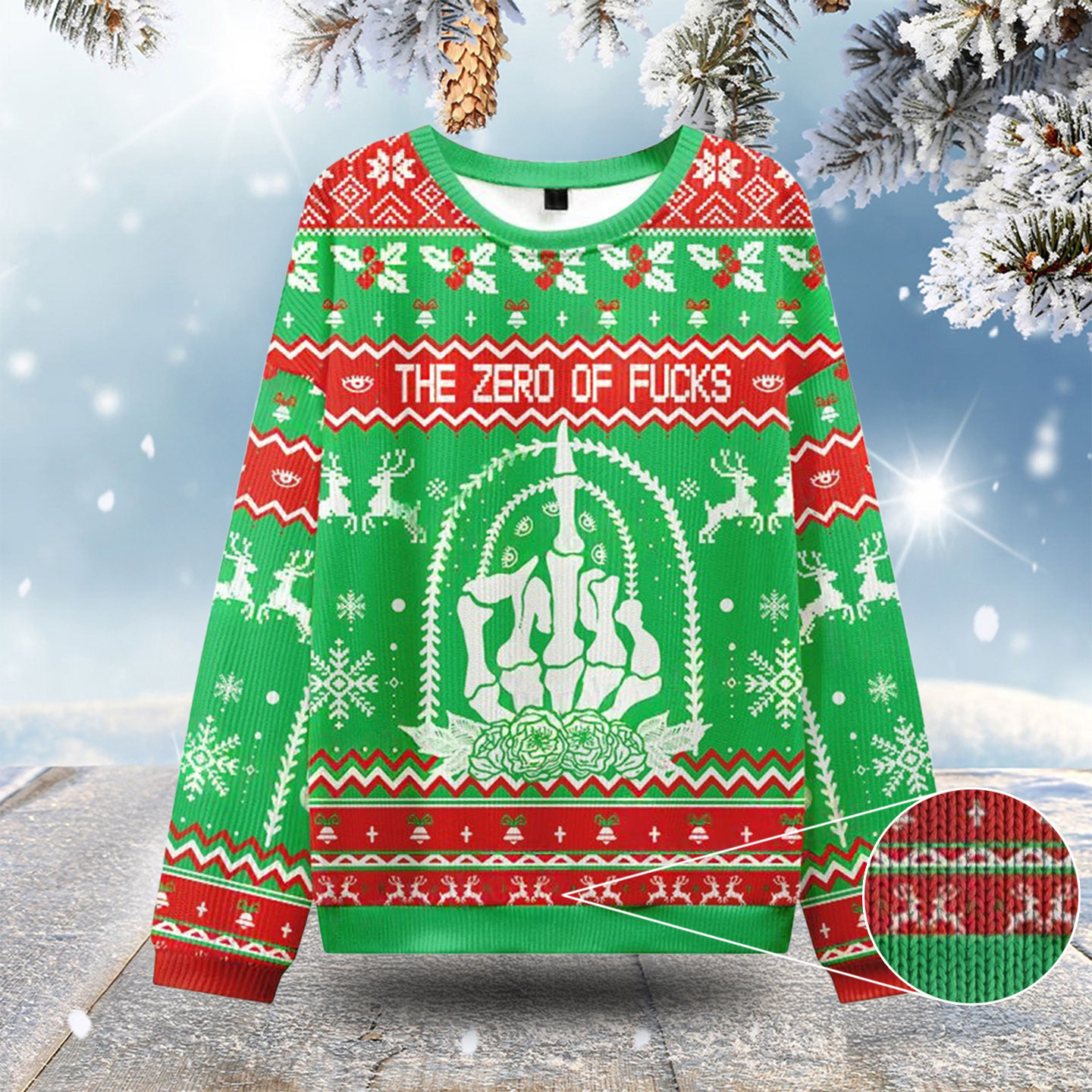The Zero Of F Tarot Ugly Christmas Sweatshirts Stupid Christmas Sweaters Gifts For Husband