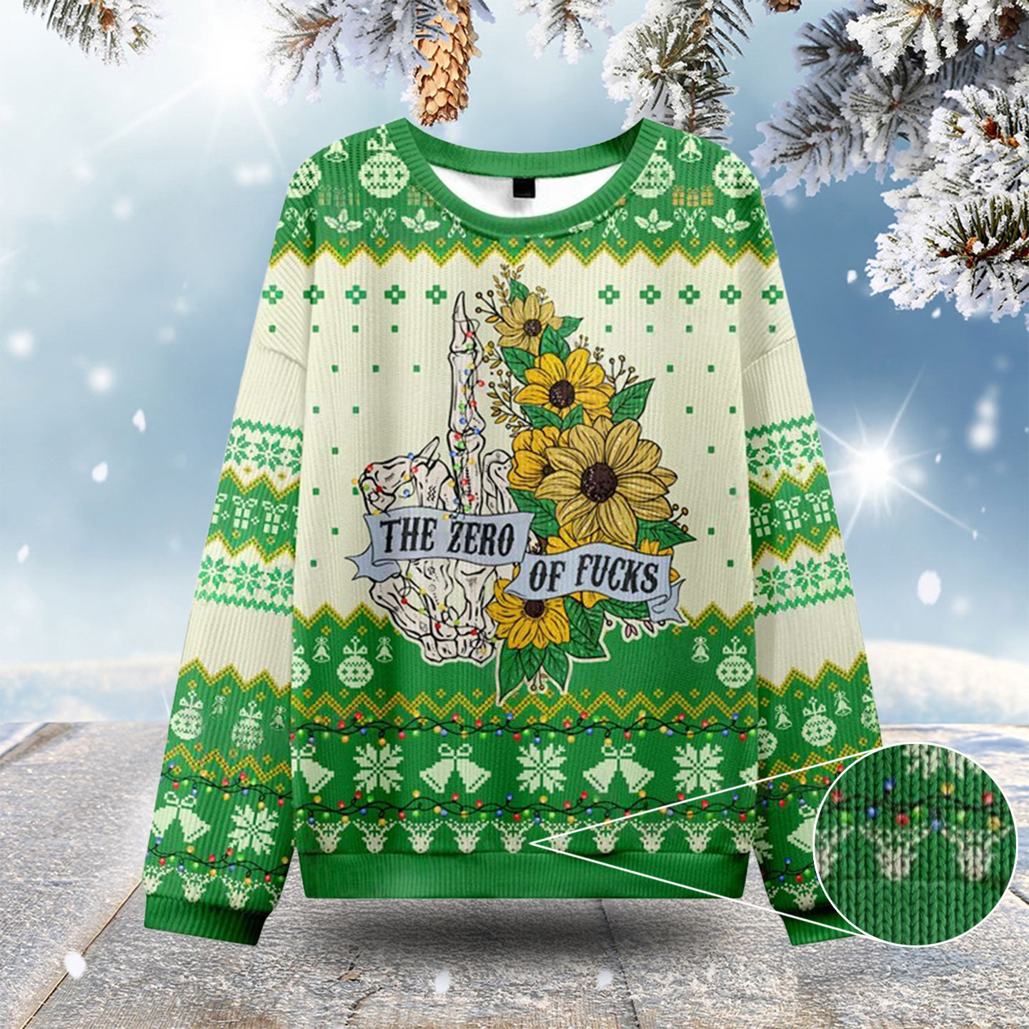 The Zero Of F Ugly Christmas Sweatshirts Crazy Sweaters For Christmas Gifts For Husband