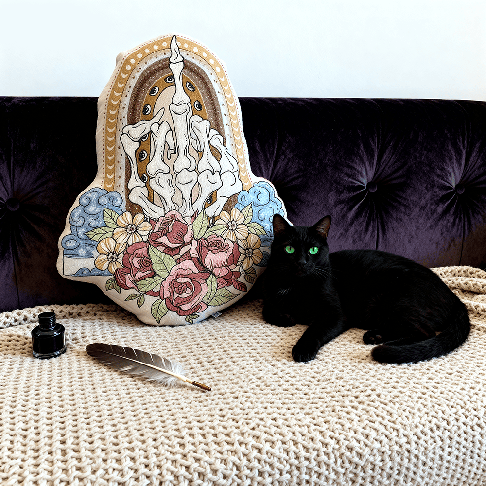 The Zero Of Fcks Christmas Pillow Sofa Accent Home Decor Gifts For Fantasy Lovers