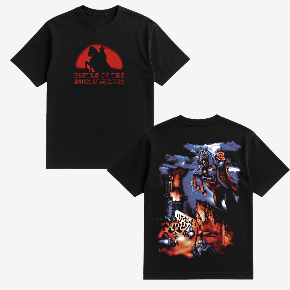 TheBurntPeanut Merch Battle of the Bunguraiders T-Shirt Horror Clothes Gifts For Boyfriend