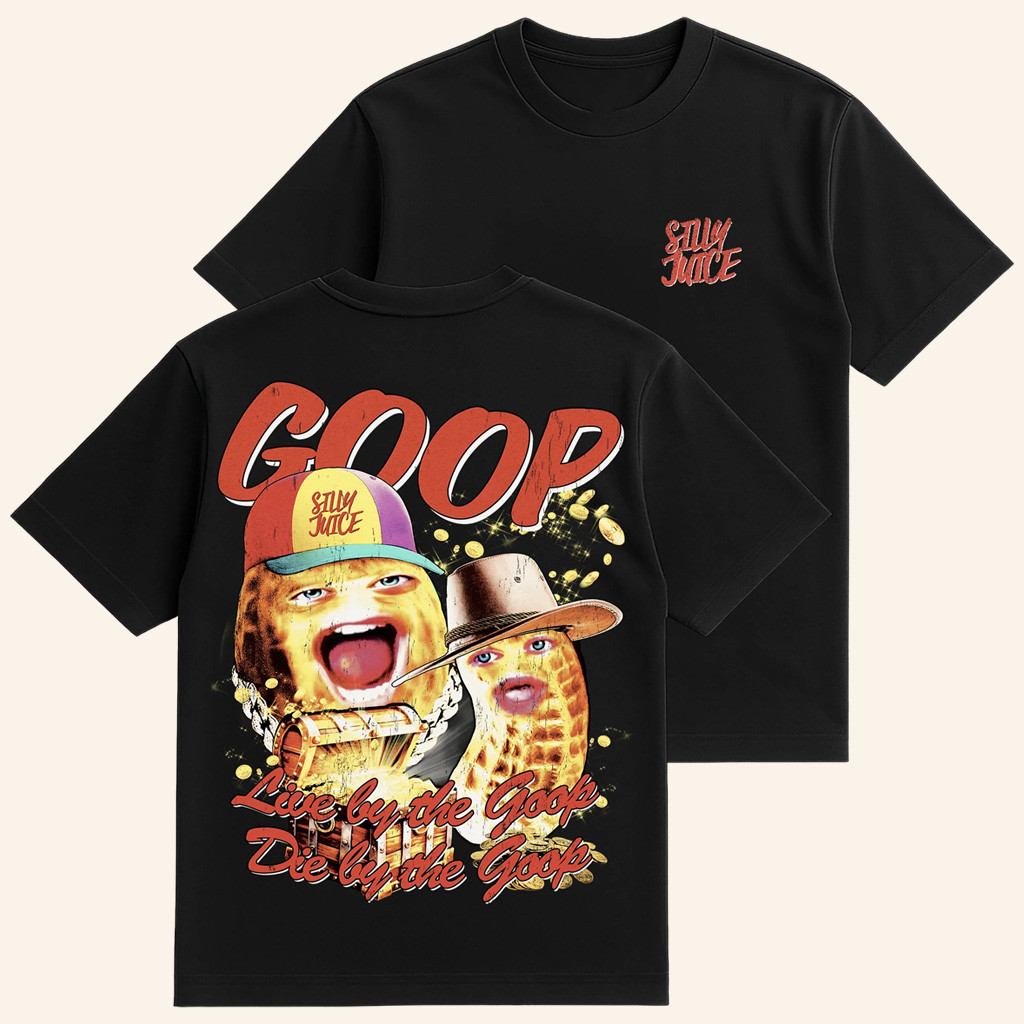 TheBurntPeanut Merch Live By The Goop T-Shirt Best Gifts For Boyfriend