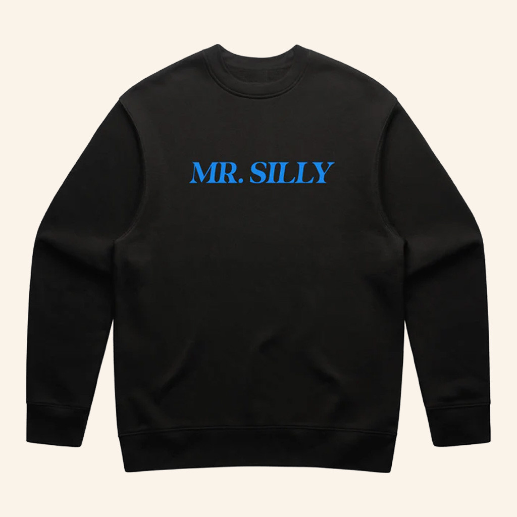 TheBurntPeanut Merch Mr Silly Sweatshirt Presents For Son TheBurntPeanut Merch Mr Silly Sweatshirt Presents For Son