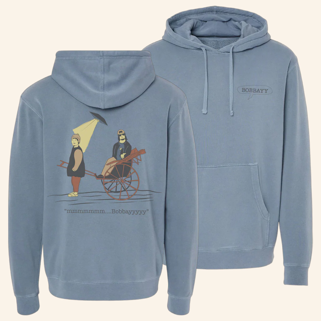 Theo Von Merch Bobby Pigment Hoodie Unique Gift For Boyfriend Birthday
