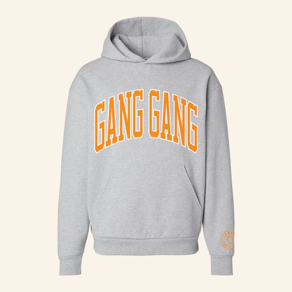 Theo Von Merch Gang Gang Collegiate Hoodie Great Gifts Ideas For Her
