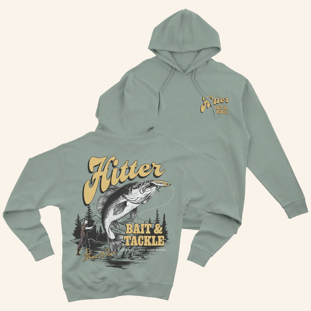 Theo Von Merch Hitter Bait And Tackle Hoodie Gifts For Friends Theo Von Merch Hitter Bait And Tackle Hoodie Gifts For Friends
