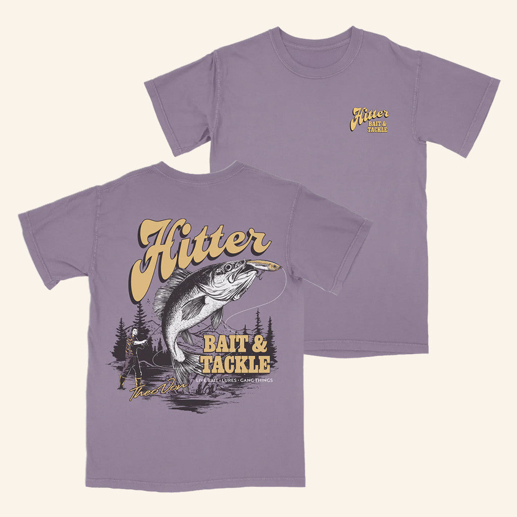 Theo Von Merch Hitter Bait And Tackle T-Shirt Gifts For Fishing Lovers Theo Von Merch Hitter Bait And Tackle T-Shirt Gifts For Fishing Lovers