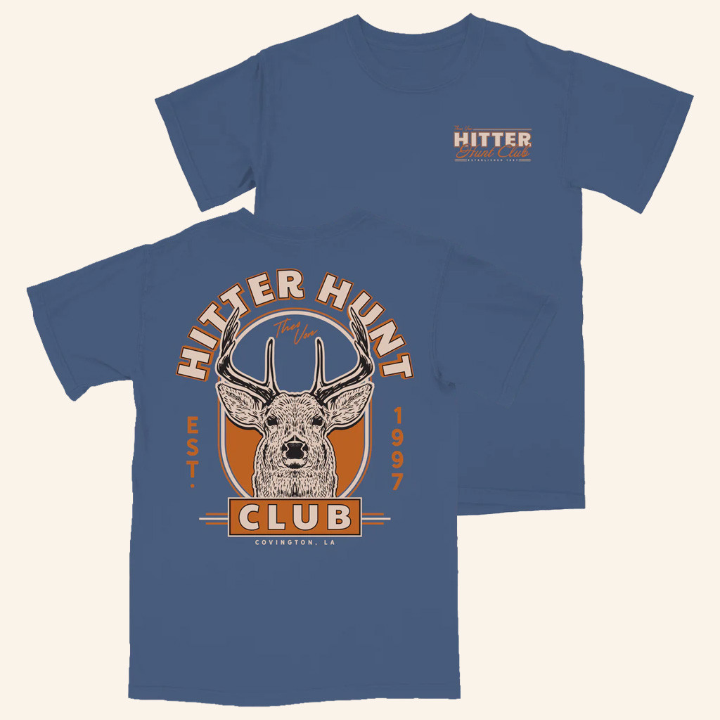 Theo Von Merch Hitter Hunt Buck Midnight T-Shirt Christmas Gifts For Father Theo Von Merch Hitter Hunt Buck Midnight T-Shirt Christmas Gifts For Father