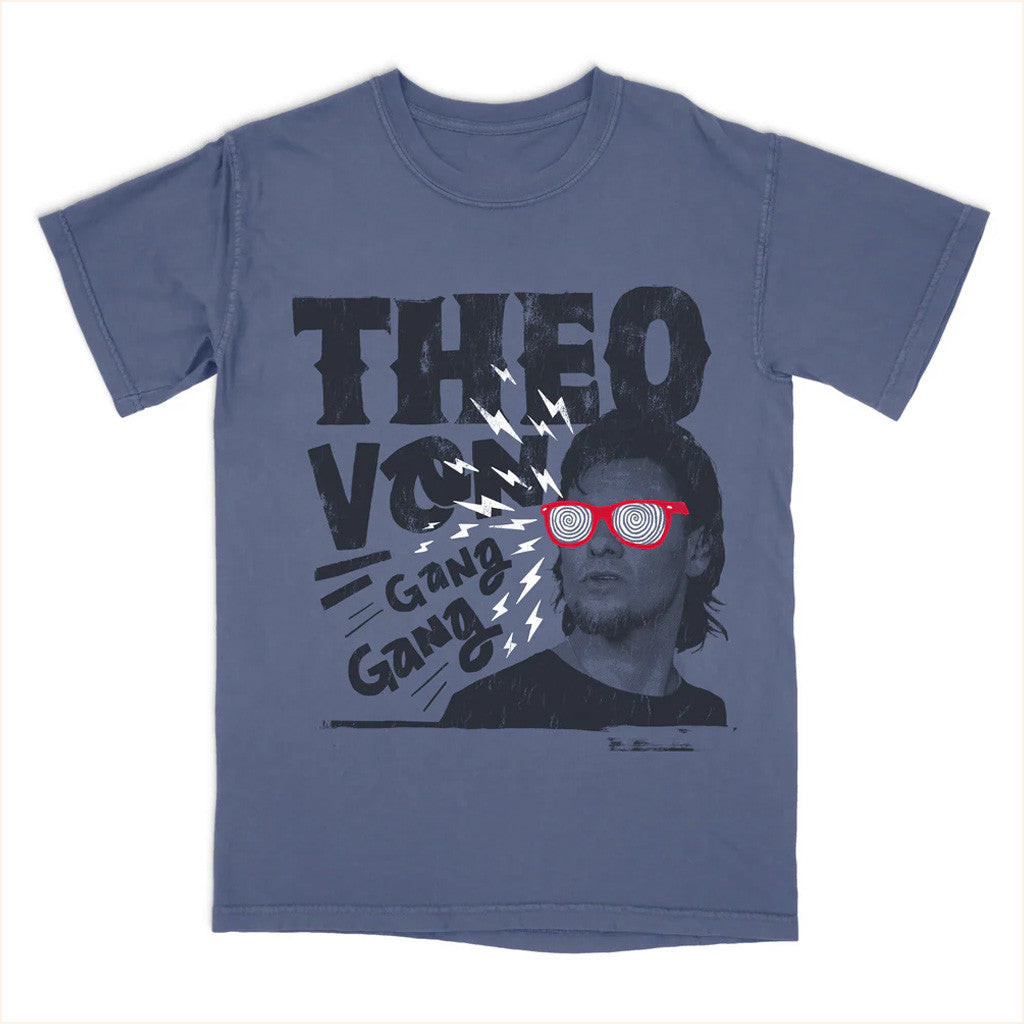 Theo Von Merch Hypno China Blue T-Shirt Present For Husband Theo Von Merch Hypno China Blue T-Shirt Present For Husband