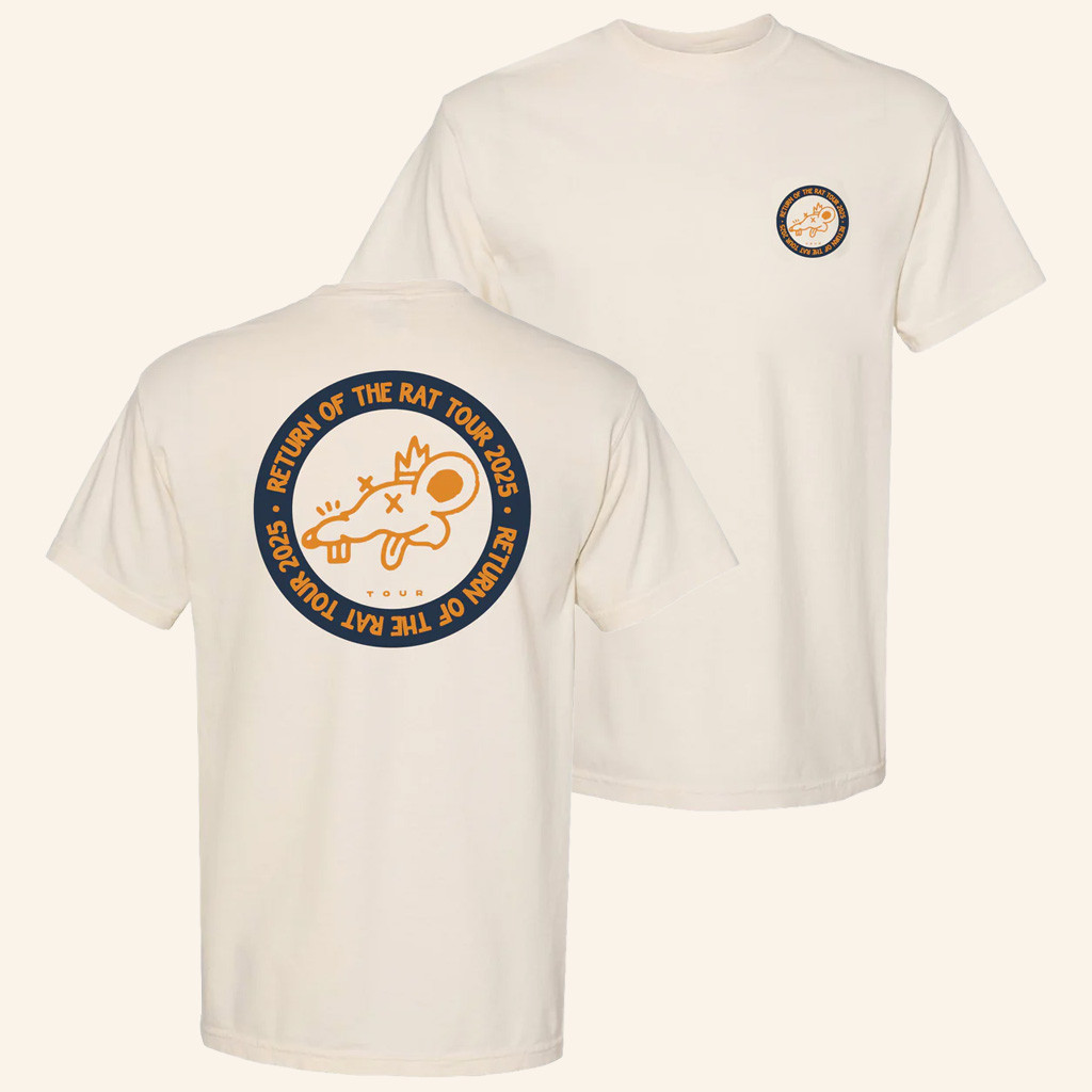 Theo Von Merch Return Of The Rat Ivory T-Shirt Christmas Gift Ideas For Him Theo Von Merch Return Of The Rat Ivory T-Shirt Christmas Gift Ideas For Him