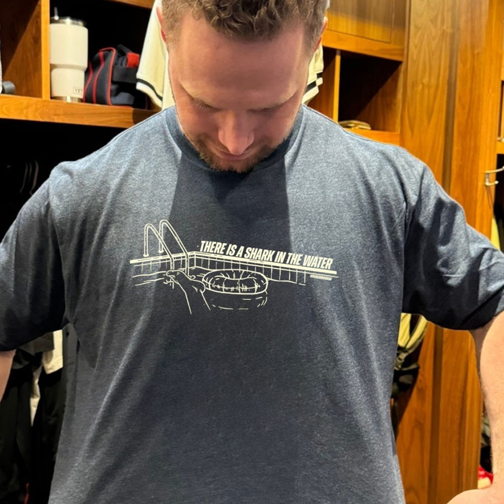 There Is A Shark In The Water Shirt Birthday Present For Son