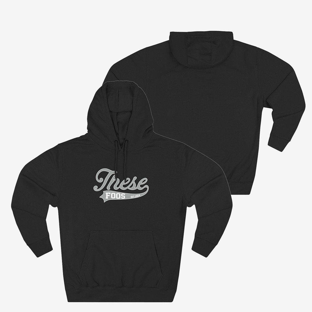 These Foos EST 2024 Hoodie Streetwear Trendy Clothing These Foos Merchandise Gift Ideas