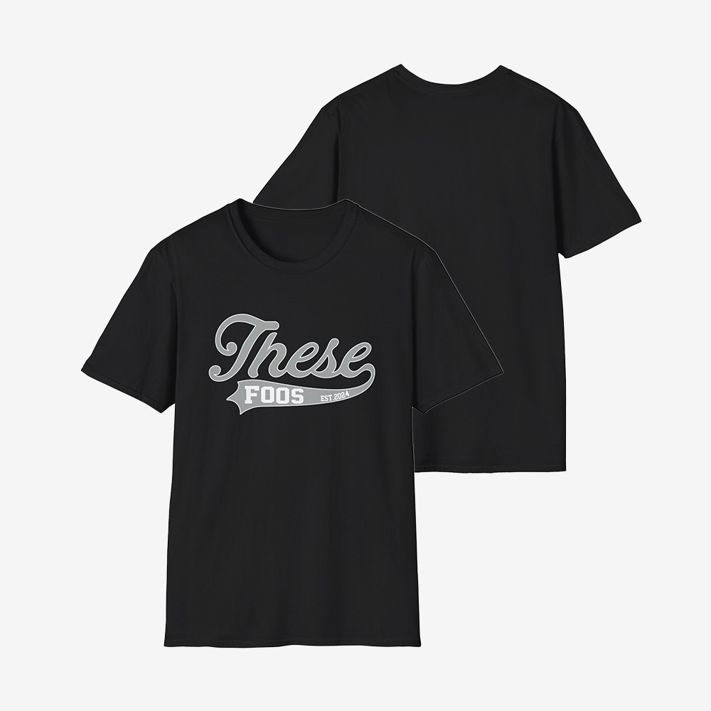 These Foos Est 2024 T-Shirt Streetwear Trendy Clothes Unique Gift For Friends