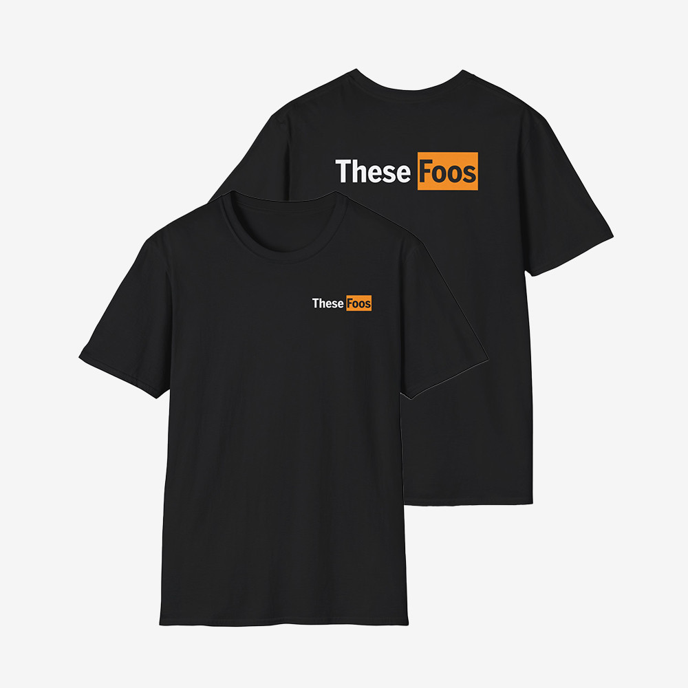 These Foos Funny Adult Web Logo T-Shirt These Foos Clothes Unique Present For Him