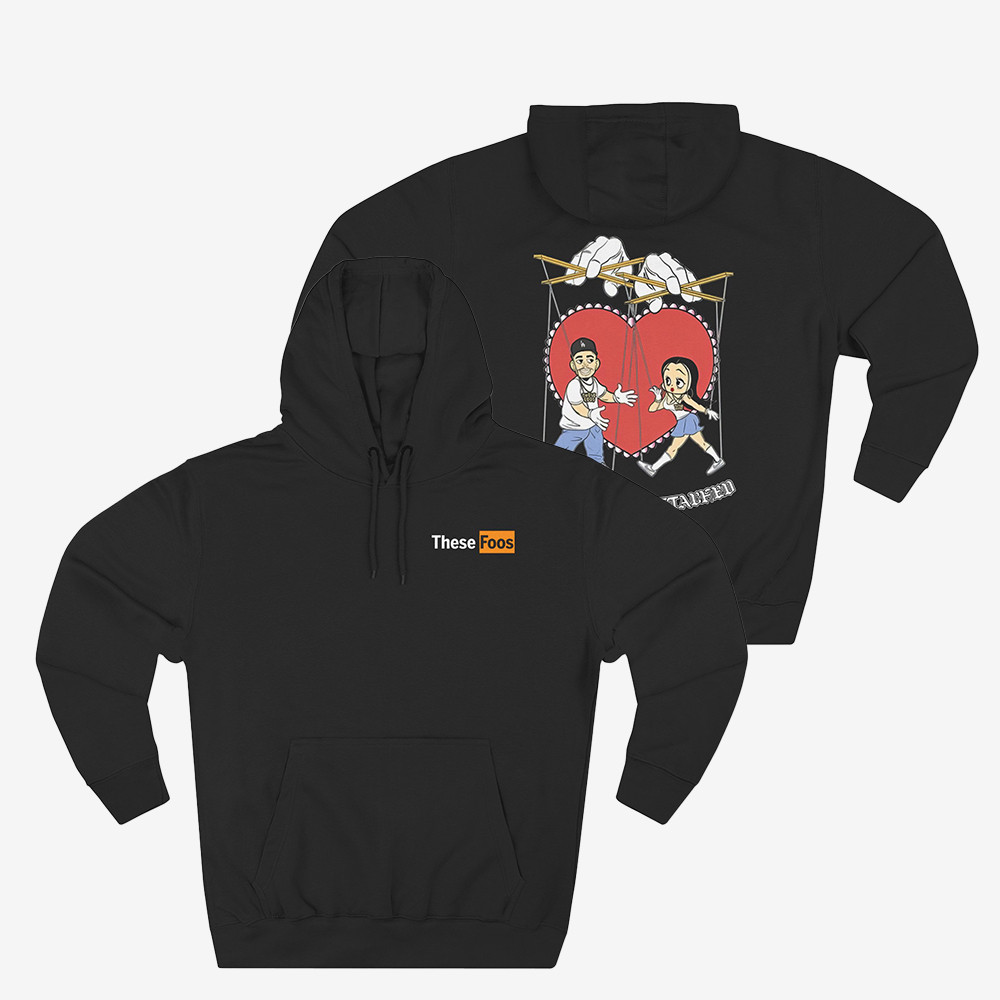 These Foos Funny Couple Puppet Hoodie These Foos Apparel Funny Gift Ideas