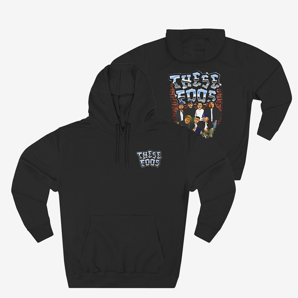 These Foos Homies The Crew Design Hoodie These Foos Hooded Sweatshirt Best Gift For Him