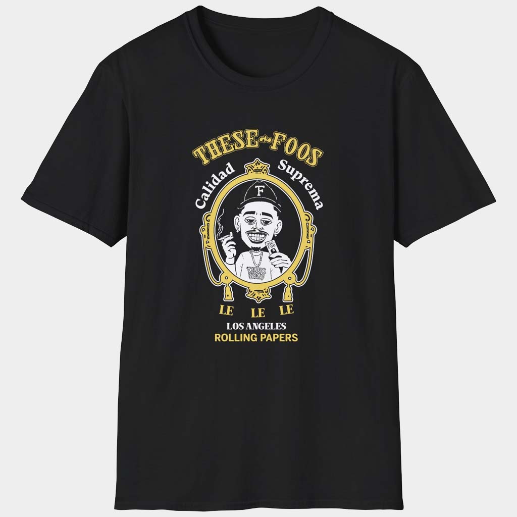 These Foos Merch These Foos 4 20 Smoke T-Shirt Present For Husband