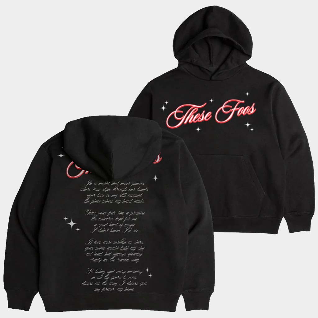 These Foos Merch These Foos Love Story Hoodie Birthday Gift Ideas For Friends