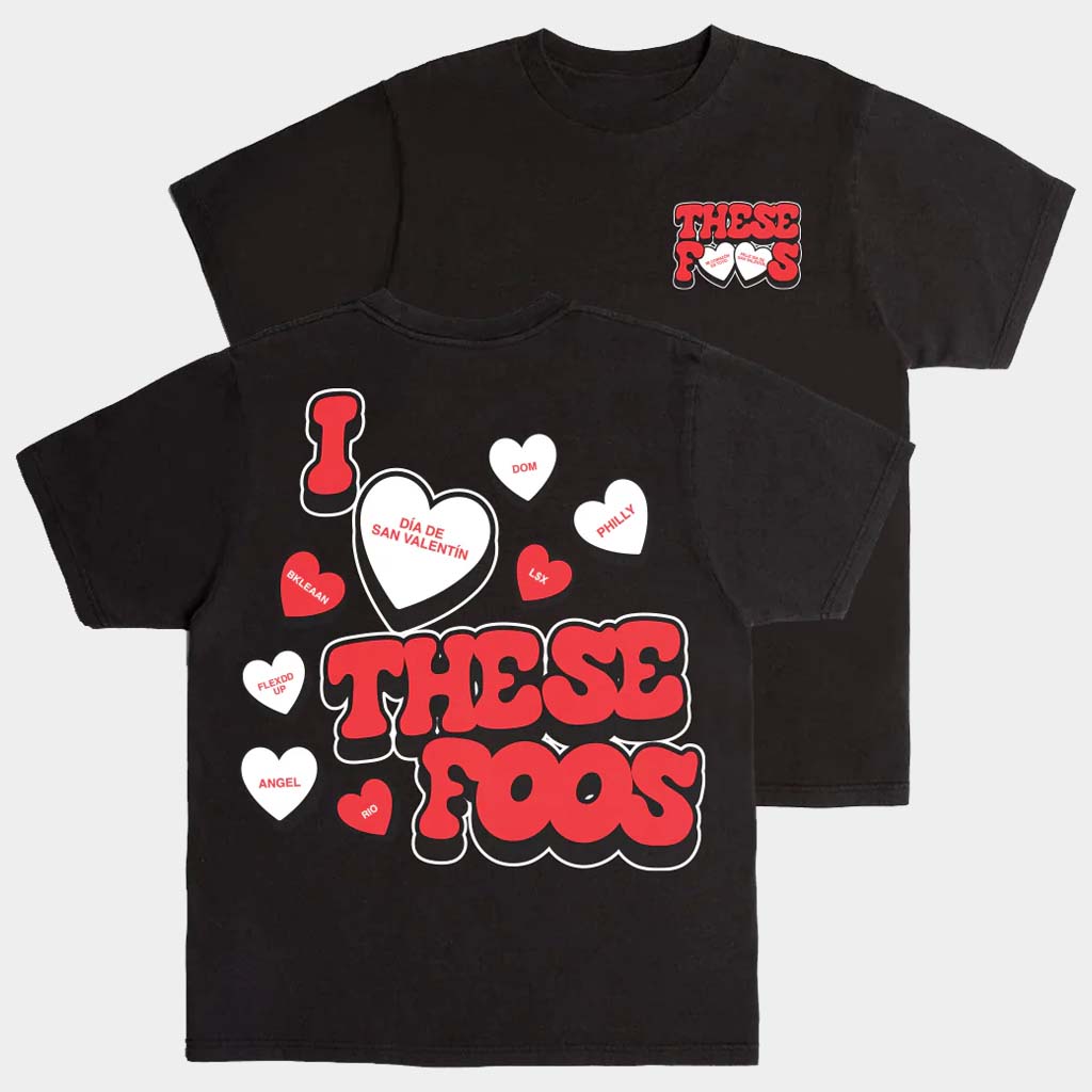 These Foos Merch These Foos Valentines T-Shirt Valentine's Day Gifts For Her