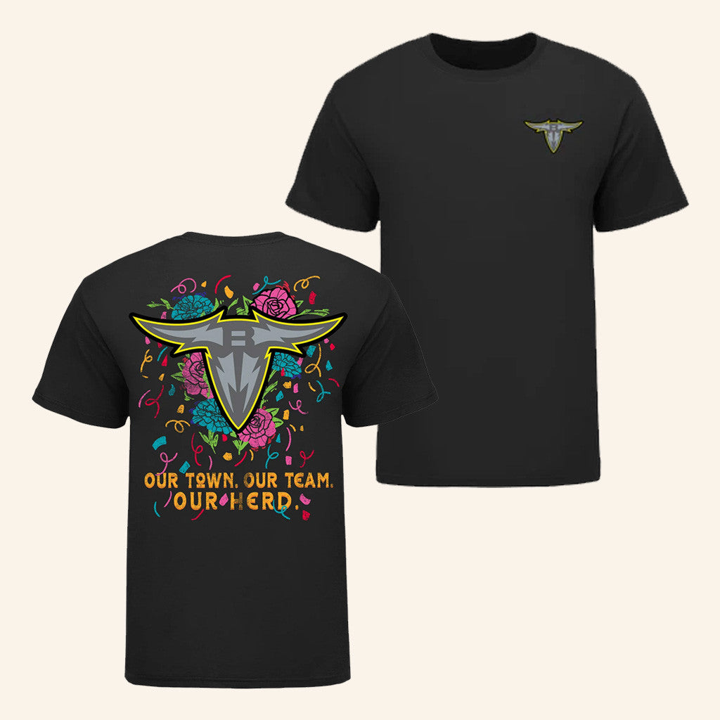 Theufl Merch San Antonio Brahmas Fiesta Men's T-Shirt Gifts For Him Theufl Merch San Antonio Brahmas Fiesta Men's T-Shirt Gifts For Him