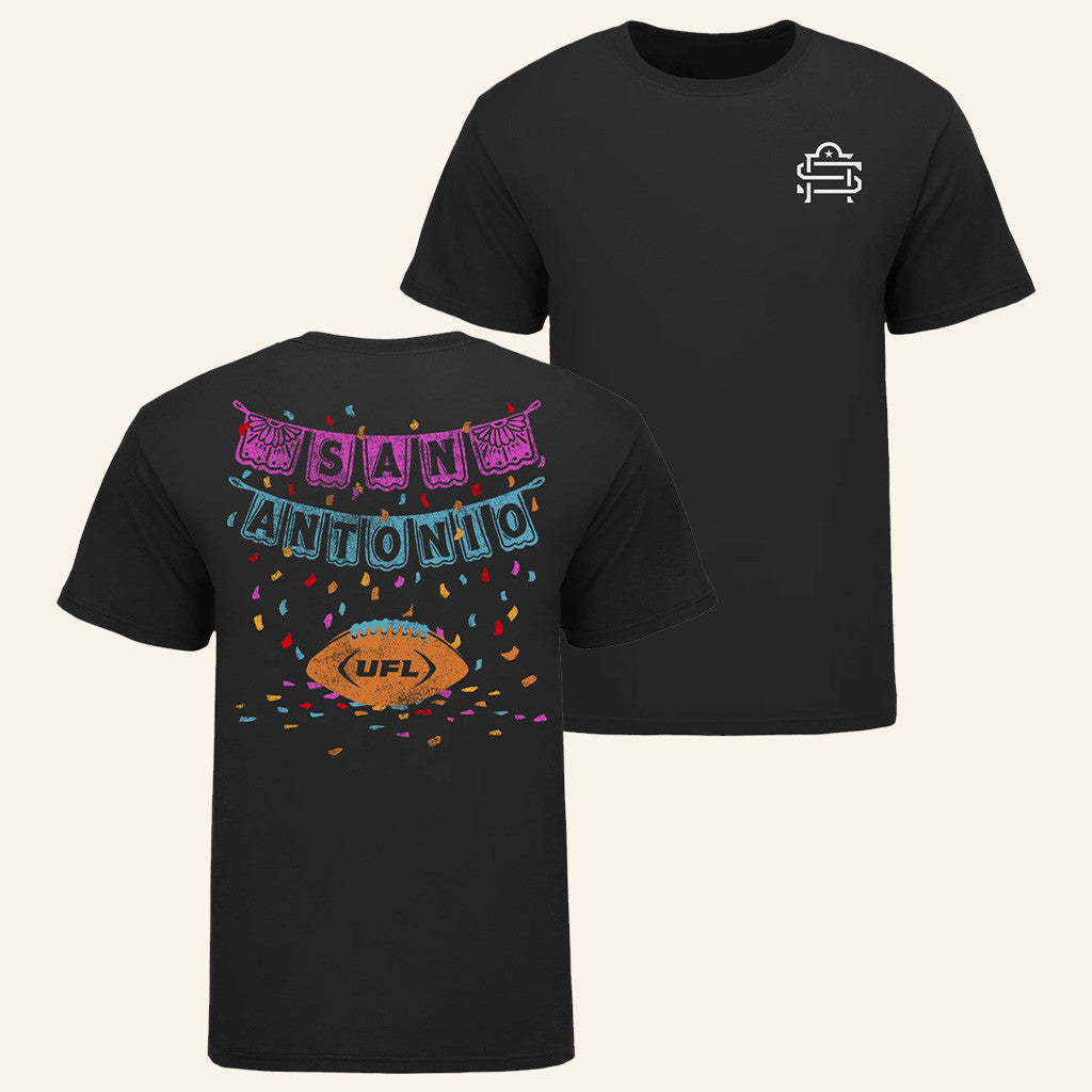 Theufl Merch San Antonio Brahmas Papel Picado Men's T-Shirt Gifts For Dudes Theufl Merch San Antonio Brahmas Papel Picado Men's T-Shirt Gifts For Dudes