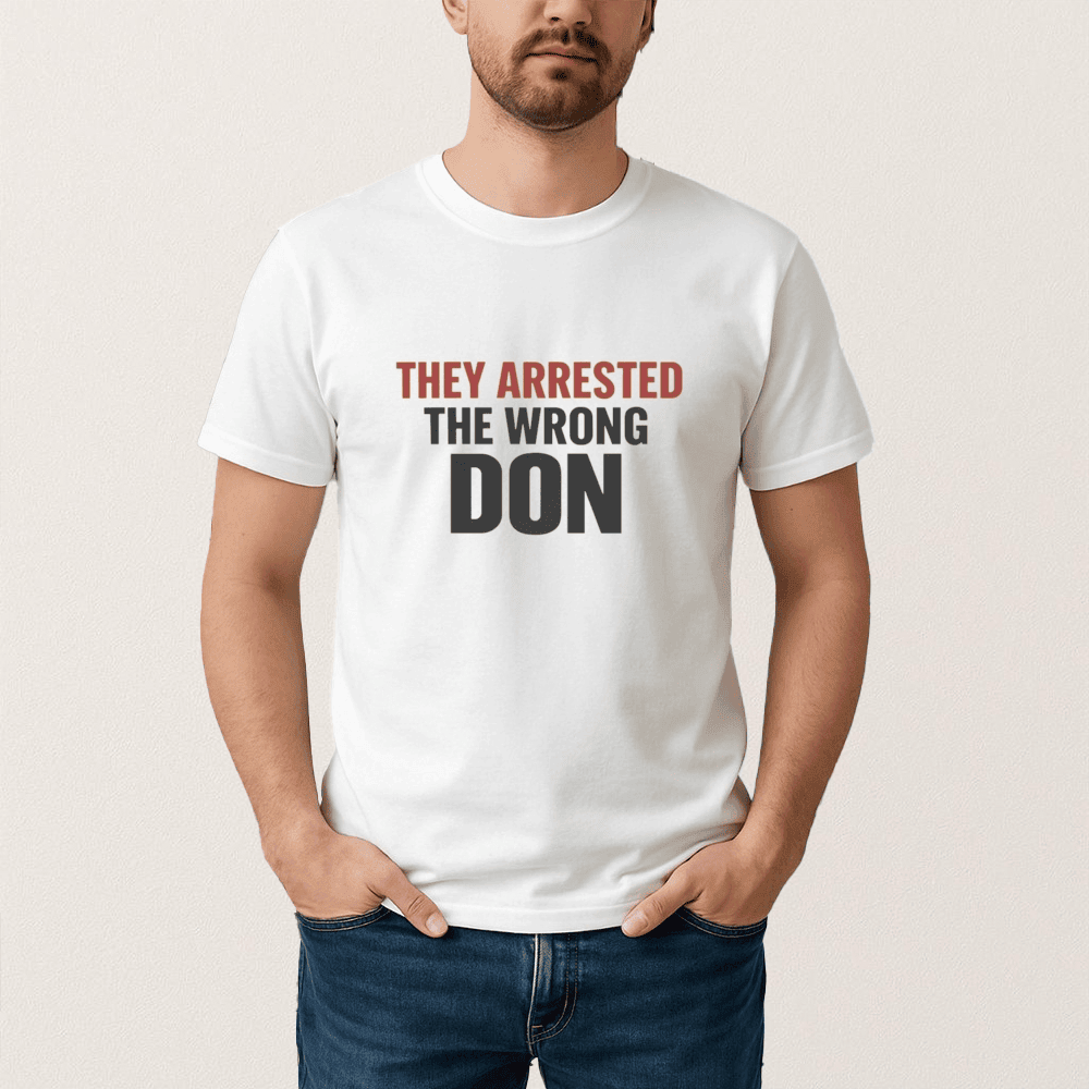 They Arrested The Wrong Don Shirt Free Don Lemon T-Shirt Political Parody Graphic Tee